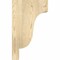 Ekena Millwork Newport Rough Sawn Corbel, Douglas Fir, 6"W x 12"D x 20"H COR06X12X20NEW00RDF - alternate 3
